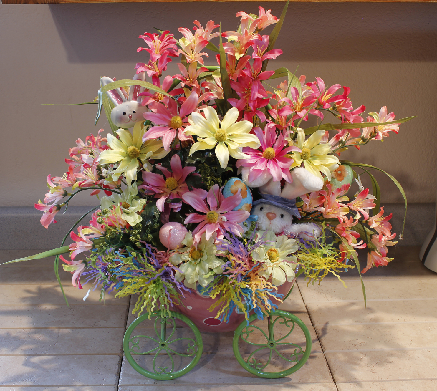 Easter Eggshell Cart